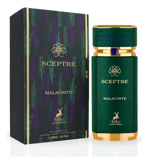 SCEPTRE MALACHITE MAISON ALHAMBRA